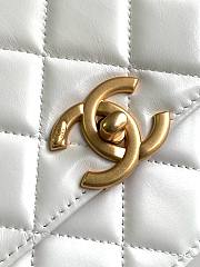 Bagsaaa Chanel WOC In White Lambskin Bag - 22cm - 2