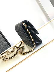 Bagsaaa Chanel WOC Flap Caviar Black Bag - 19cm - 6