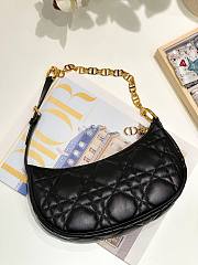 	 Bagsaaa Dior CD Lougne Bag Black - 26 * 15 * 5.5 cm - 1