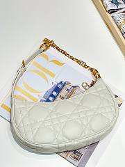 Bagsaaa Dior CD Lougne Bag White - 26 * 15 * 5.5 cm - 1