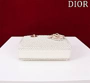 Bagsaaa Dior Lady D Joy Micro Pearl Bag - 16.5x6x10cm - 5