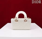 Bagsaaa Dior Lady D Joy Micro Pearl Bag - 16.5x6x10cm - 4