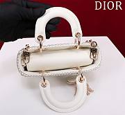 Bagsaaa Dior Lady D Joy Micro Pearl Bag - 16.5x6x10cm - 2