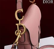 	 Bagsaaa Dior Saddle Medium Light With Strap - 25.5x20x6.5cm - 3