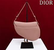 	 Bagsaaa Dior Saddle Medium All Pink With Strap - 25.5x20x6.5cm - 6