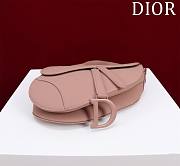 	 Bagsaaa Dior Saddle Medium All Pink With Strap - 25.5x20x6.5cm - 5