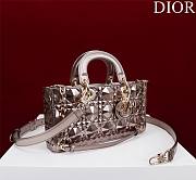 Bagsaaa Dior Lady D - Joy Diamond Bronze Bag - 26x13.5x5cm - 6