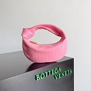 	 Bagsaaa Bottega Veneta Small Jodie Crocodile Pink Bag - 23x15x5cm - 1