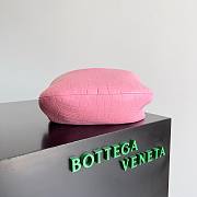 	 Bagsaaa Bottega Veneta Small Jodie Crocodile Pink Bag - 23x15x5cm - 5
