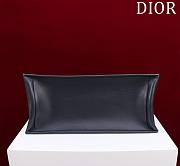 	 Bagsaaa Dior Medium Dior Book Tote Blue Dior Oblique Embroidery and Calfskin  - 6