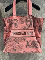 Bagsaaa Dior Dioriviera Tote In Pink - 43x39.5cm - 4