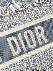 Bagsaaa Dior Book Tote Medium Gradient Toile de Jouy Voyage Embroidery - 36cm - 3