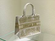 Bagsaaa Dior Medium Book Tote Around The World Stella Gold Tone - 36cm - 5