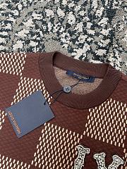 Bagsaaa Damier Graphic T-Shirt Brown - 2