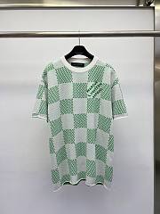 	 Bagsaaa Damier Graphic T-Shirt Green - 1