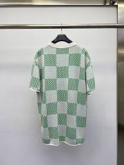 	 Bagsaaa Damier Graphic T-Shirt Green - 2