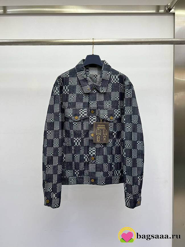 Bagsaaa Louis Vuitton Damier Denim Jacket - 1