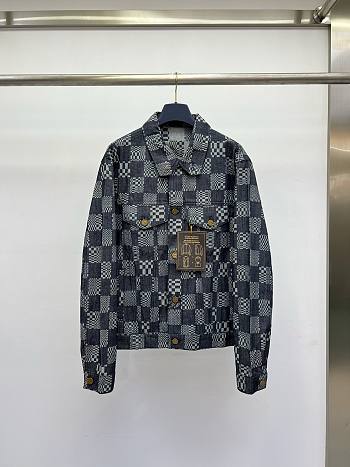Bagsaaa Louis Vuitton Damier Denim Jacket