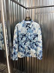 Bagsaaa Louis Vuitton Blue Shirt - 1