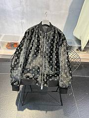 Bagsaaa Louis Vuitton Leather Black Monogram Jacket - 6