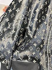Bagsaaa Louis Vuitton Leather Black Monogram Jacket - 5