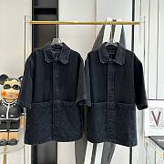 Bagsaaa Louis Vuitton Black Denim Set (Shirt+Short) - 2