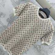 Bagsaaa Louis Vuitton Monogram Jacquard Knit Top - 5