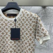 Bagsaaa Louis Vuitton Monogram Jacquard Knit Top - 4