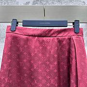 Bagsaaa Louis Vuitton Monogram Cloud Wrap-Effect Skirt  - 5