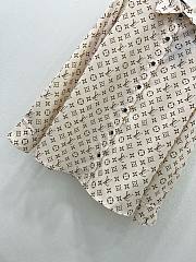 Bagsaaa Louis Vuitton Silk Fabric Monogram Cream Color - 3