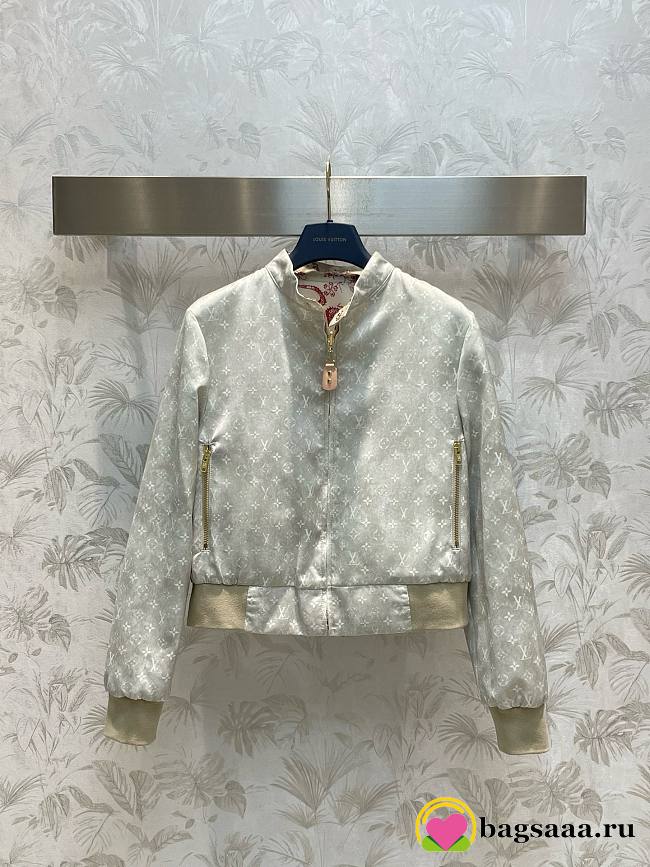 Bagsaaa Louis Vuitton Bomber Monogram Jacket - 1