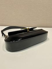 Bagsaaa Prada Black Patent Leather Shoulder Bag - 24*11*4cm - 6
