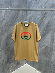 BAGSAAA GUCCI COTTON JERSEY PRINTED T-SHIRT - 3