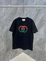 BAGSAAA GUCCI COTTON JERSEY PRINTED T-SHIRT - 2