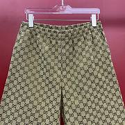 Bagsaaa Gucci GG linen-blend short - 4