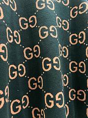 Bagsaa Gucci GG wool jacquard sweater in green - 4