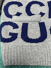 Bagsaaa Gucci Embroidered wool cardigan - 5