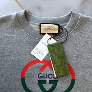 Bagsaaa Gucci Sweater with Interlocking G Grey - 5