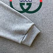 Bagsaaa Gucci Sweater with Interlocking G Grey - 4
