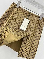 Bagsaaa Gucci GG Ebony Brown Skirt - 5