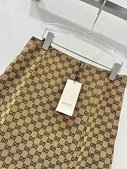 Bagsaaa Gucci GG Ebony Brown Skirt - 3