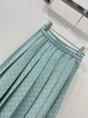 Bagsaaa Gucci Blue GG Enoby Long Skirt - 6