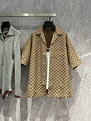 Bagsaaa Gucci GG Ebony Brown Shirt - 1