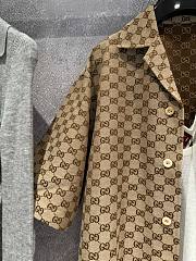 Bagsaaa Gucci GG Ebony Brown Shirt - 6