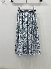Bagsaaa Dior Long Skirt Toile de Jouy Soleil Pattern - 2