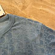 Bagsaaa Dior Blue Velvet T-Shirt - 5