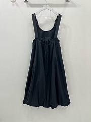 Bagsaaa Prada Black Gabardine Mini Dress  - 3