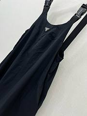Bagsaaa Prada Black Gabardine Mini Dress  - 2