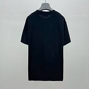Bagsaaa Prada Triangle Logo Black T-Shirt - 5