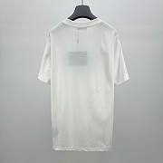 	 Bagsaaa Prada Triangle Logo White T-Shirt - 4